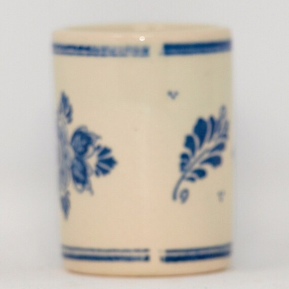 Vtg Delft Holland hand painted, Tooth pick Holder shot glass - Picture 4 of 7